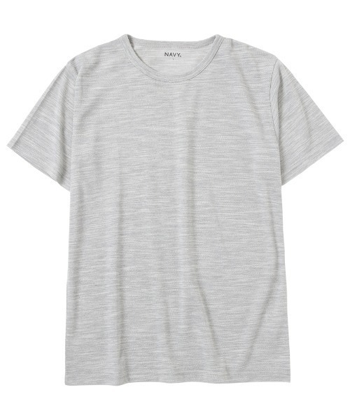 NAVY(ネイビー)の「NAVY 倍速DRY速乾半袖Tシャツ(Tシャツ/カットソー・メンズ・ネイビー/ブラック/グレー/ピンク/グリーン/サックスブルー・XL/XXL/S/M/L)」の12枚目の写真