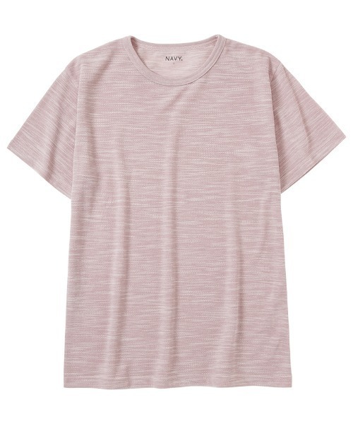 NAVY(ネイビー)の「NAVY 倍速DRY速乾半袖Tシャツ(Tシャツ/カットソー・メンズ・ネイビー/ブラック/グレー/ピンク/グリーン/サックスブルー・XL/XXL/S/M/L)」の9枚目の写真