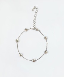 ハートチェーン ブレスレット