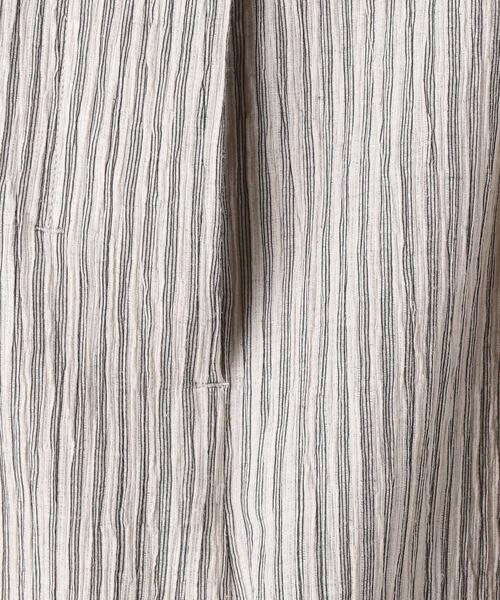 BEAUTY&YOUTH UNITED ARROWS（ビューティーアンドユースユナイテッドアローズ）の「BY ストライプタックベルトテーパードパンツ（その他パンツ・レディース・ブラック/オレンジ/ナチュラル・SMALL/MEDIUM/LARGE）」の20枚目の写真