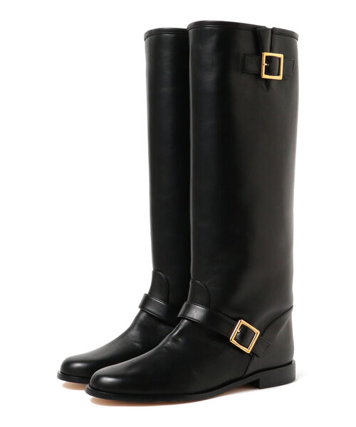 Demi-Luxe BEAMS(デミルクス ビームス)の「NEBULONI E. / ベルト ロングブーツ(ブーツ・レディース・ブラック・38/39/36/37)」の3枚目の写真