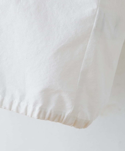 BEARDSLEY（ビアズリー）の「袖下ジャージーシャツTシャツ（シャツ/ブラウス・レディース・ホワイト/ネイビー・FREE）」の11枚目の写真