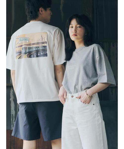 SEVENDAYS=SUNDAY（セブンデイズサンデイ）の「THE PORT LINE TEE　＊（Tシャツ/カットソー・レディース・杢グレー/オフホワイト・L/M/S）」の13枚目の写真