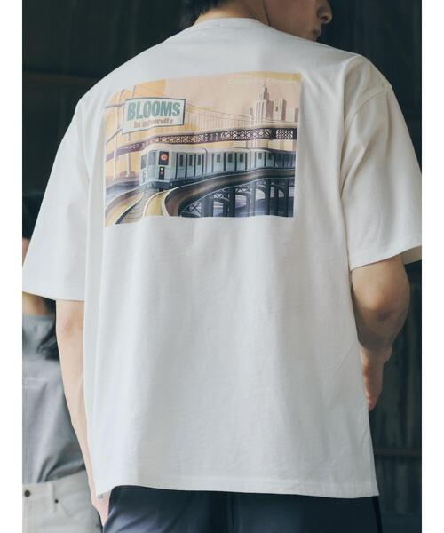SEVENDAYS=SUNDAY（セブンデイズサンデイ）の「THE PORT LINE TEE　＊（Tシャツ/カットソー・レディース・杢グレー/オフホワイト・L/M/S）」の14枚目の写真