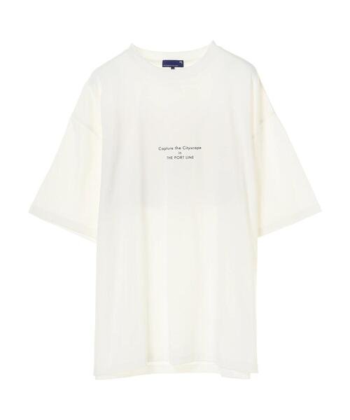 SEVENDAYS=SUNDAY（セブンデイズサンデイ）の「THE PORT LINE TEE　＊（Tシャツ/カットソー・レディース・杢グレー/オフホワイト・L/M/S）」の15枚目の写真