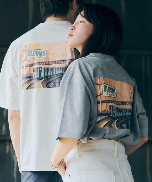 SEVENDAYS=SUNDAY（セブンデイズサンデイ）の「THE PORT LINE TEE　＊（Tシャツ/カットソー・レディース・杢グレー/オフホワイト・L/M/S）」の21枚目の写真