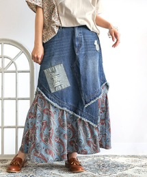 セール】【ohta】 denim skirt(デニムスカート)|ohta(オータ)の セール】【ohta】 denim skirt(デニムスカート)|ohta(オータ)の