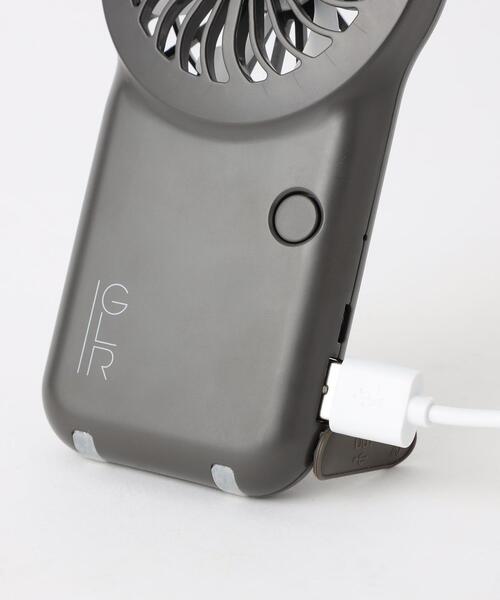 green label relaxing（グリーンレーベルリラクシング）の「GLR オリジナル ポケットファン 扇風機（生活家電・レディース・ベージュ/ダークグレー・FREE）」の11枚目の写真