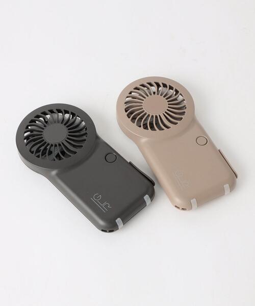 green label relaxing（グリーンレーベルリラクシング）の「GLR オリジナル ポケットファン 扇風機（生活家電・レディース・ベージュ/ダークグレー・FREE）」の16枚目の写真