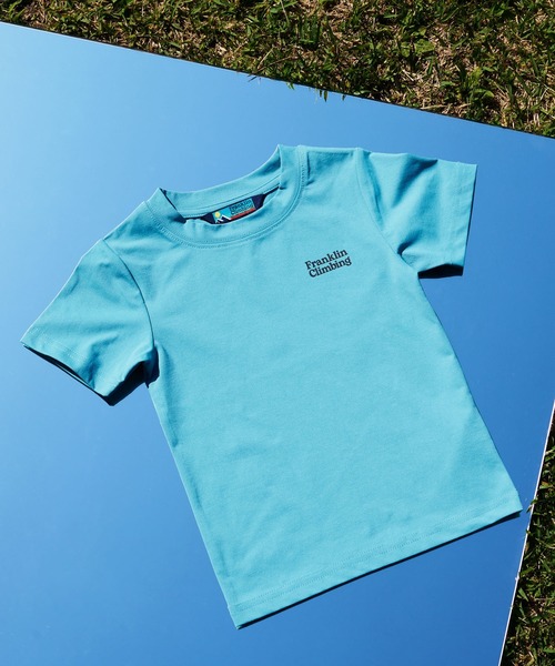 Franklin Climbing(フランクリンクライミング)の「【Franklin Climbing】KID's ロゴTEE(Tシャツ/カットソー・キッズ・ホワイト/ベージュ/オレンジ/ブルー/ブラック・LARGE/SMALL/X-LARGE/XX-LARGE/MEDIUM)」の6枚目の写真