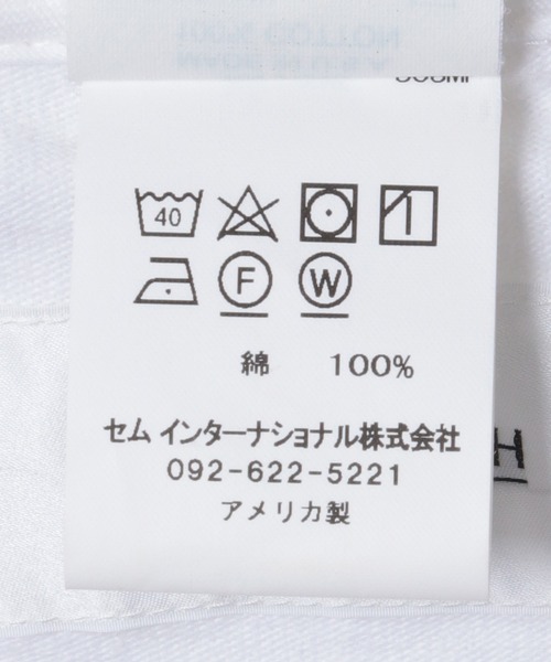 CAMBER（キャンバー）の「【CAMBER×JANE SMITH】ロゴハーフスリーブ（Tシャツ/カットソー・レディース・ホワイト・FREE）」の3枚目の写真