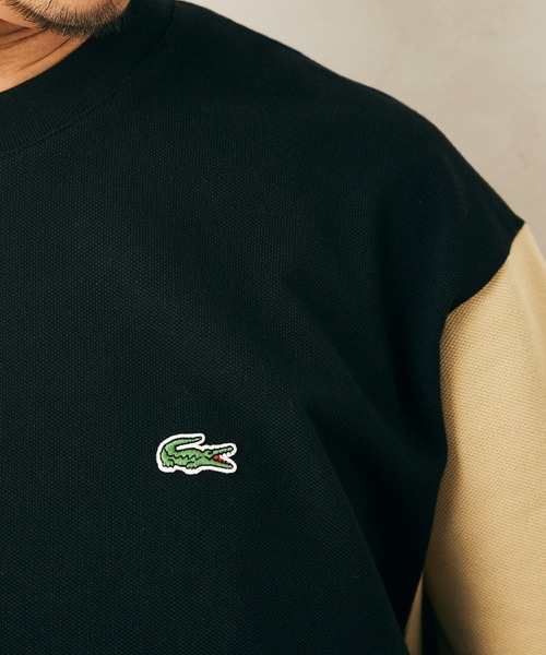LACOSTE（ラコステ）の「【LACOSTE×relume /ラコステ】別注 ヘビーピケ L/S Tシャツ（Tシャツ/カットソー・メンズ・ブラック/ベージュ/ネイビー/ブラック系その他・4/3/5）」の17枚目の写真