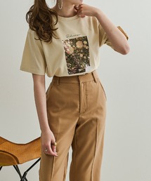 アソートプリントフラワーＴシャツ／【WEB/EC限定商品】