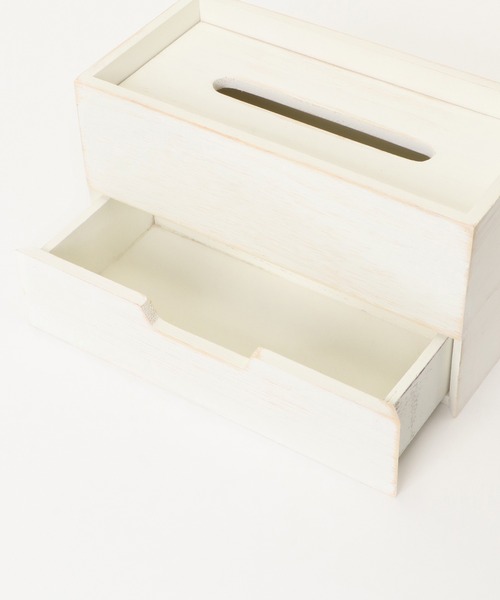 セール】収納付き ティッシュケース（収納グッズ）｜notch