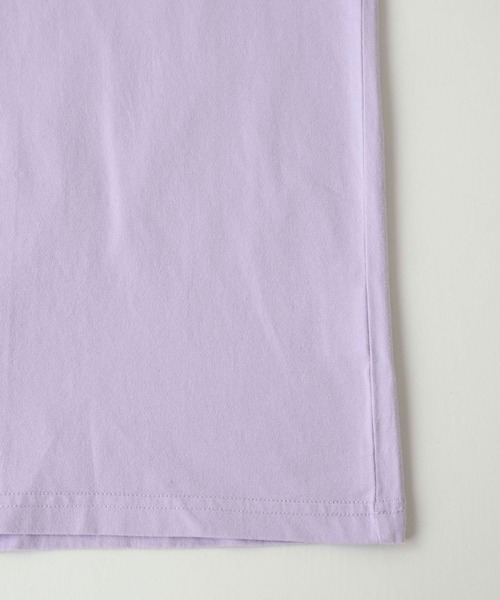 X-girl（エックスガール）の「T.P.S.W L/S TEE DRESS（ワンピース・レディース・ライトパープル/ブラック/ライトブルー/ホワイト・S/M）」の5枚目の写真