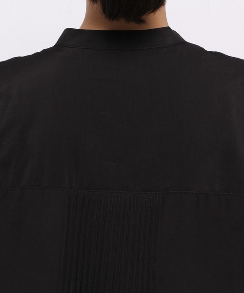 LEPSIM(レプシィム)の「綿シルクタックワンピース 954071(ワンピース・レディース・ホワイト/ブラック・FREE)」の15枚目の写真