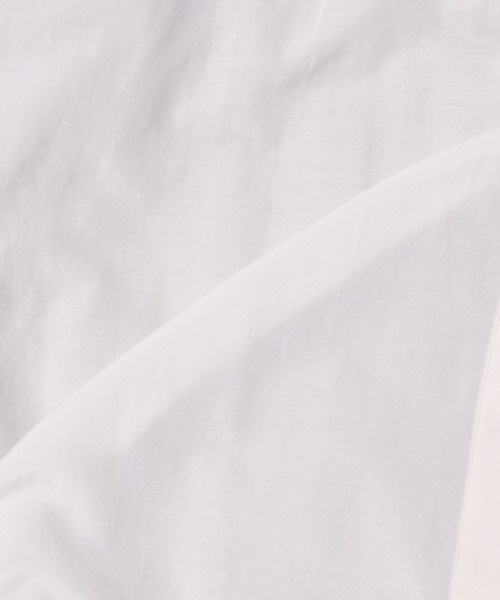 LEPSIM(レプシィム)の「綿シルクタックワンピース 954071(ワンピース・レディース・ホワイト/ブラック・FREE)」の4枚目の写真