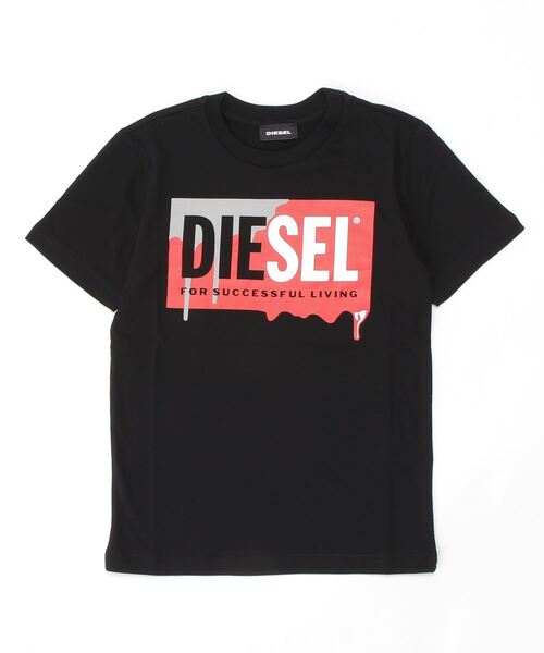 DIESEL KIDS（ディーゼルキッズ）の「DIESEL（ディーゼル）Kids & Junior　ブランドロゴプリント半袖Tシャツカットソー（Tシャツ/カットソー・キッズ・ホワイト/レッド/ダークグリーン/ブルー/ブラック/グレー・4YEAR/6YEAR/8YEAR/10YEAR/12YEAR/14Y/16Y）」の12枚目の写真