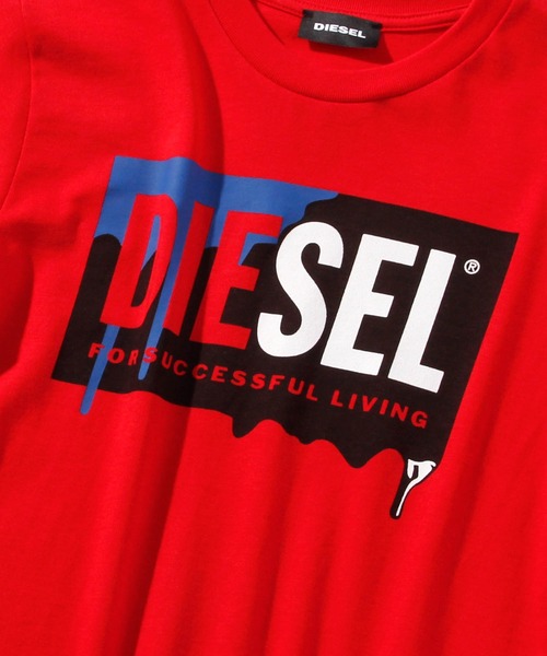 DIESEL KIDS（ディーゼルキッズ）の「DIESEL（ディーゼル）Kids & Junior　ブランドロゴプリント半袖Tシャツカットソー（Tシャツ/カットソー・キッズ・ホワイト/レッド/ダークグリーン/ブルー/ブラック/グレー・4YEAR/6YEAR/8YEAR/10YEAR/12YEAR/14Y/16Y）」の16枚目の写真