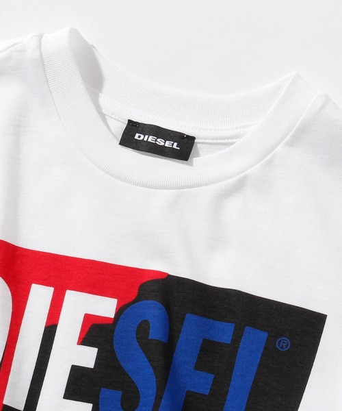 DIESEL KIDS（ディーゼルキッズ）の「DIESEL（ディーゼル）Kids & Junior　ブランドロゴプリント半袖Tシャツカットソー（Tシャツ/カットソー・キッズ・ホワイト/レッド/ダークグリーン/ブルー/ブラック/グレー・4YEAR/6YEAR/8YEAR/10YEAR/12YEAR/14Y/16Y）」の14枚目の写真