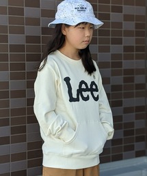 Lee/リー キッズ　裏毛 ロゴプリント入り クルースウェット