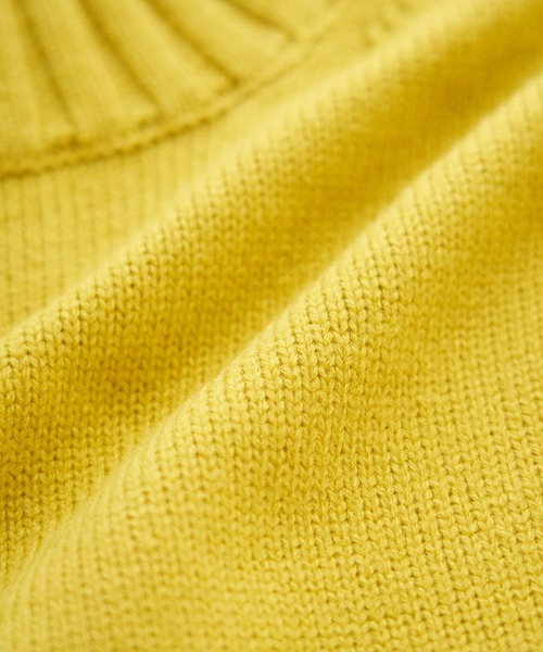 ROPE' PICNIC（ロペピクニック）の「【WEB限定】コクーンシルエットハイネックニットプルオーバー（ニット/セーター・レディース・イエロー/グリーン/グレー系その他/キナリ・38）」の6枚目の写真
