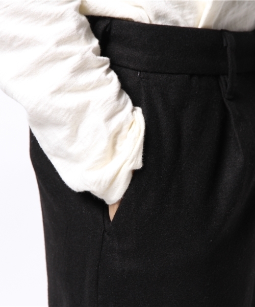 Lui's(ルイス)の「Lui's 9分丈メルトンテーパードパンツ(その他パンツ・メンズ・ブラック/グレー・SMALL/MEDIUM/LARGE)」の8枚目の写真