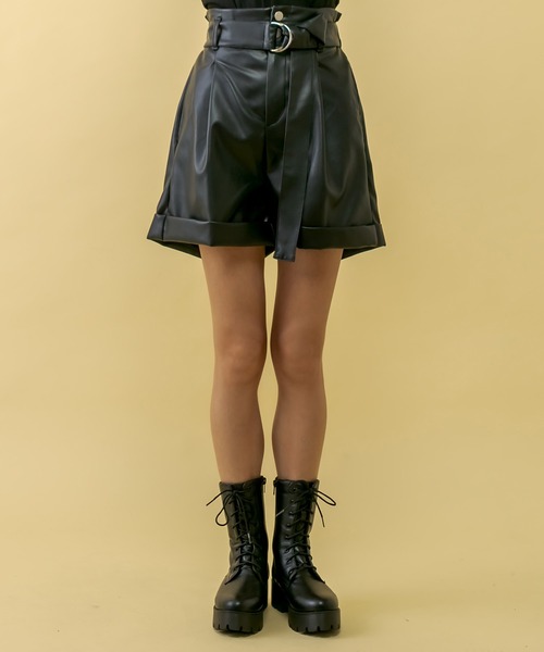 RASVOA（ラスボア）の「ウエストベルトショートパンツ（その他パンツ・レディース・ブラック・FREE）」の13枚目の写真