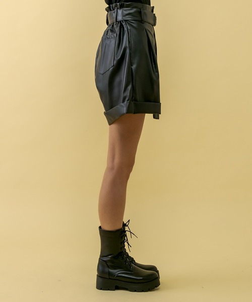 RASVOA（ラスボア）の「ウエストベルトショートパンツ（その他パンツ・レディース・ブラック・FREE）」の14枚目の写真