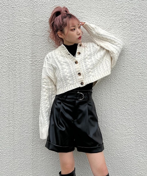 RASVOA（ラスボア）の「ウエストベルトショートパンツ（その他パンツ・レディース・ブラック・FREE）」の20枚目の写真