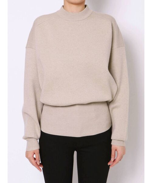 EMODA（エモダ）の「ボトルネックコンパクトニット（ニット/セーター・レディース・ブラック/ブラウン/グリーン/アイボリー・FREE）」の17枚目の写真