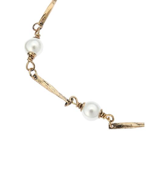 CRAFT STANDARD BOUTIQUE（クラフトスタンダードブティック）の「パールバーブレスレット　＊（ブレスレット・レディース・ゴールド・FREE）」の4枚目の写真