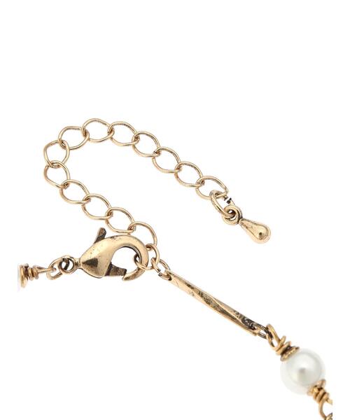 CRAFT STANDARD BOUTIQUE（クラフトスタンダードブティック）の「パールバーブレスレット　＊（ブレスレット・レディース・ゴールド・FREE）」の3枚目の写真