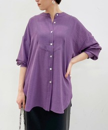 LOUNGEDRESS | バンドカラーヨークブラウス(シャツ/ブラウス)