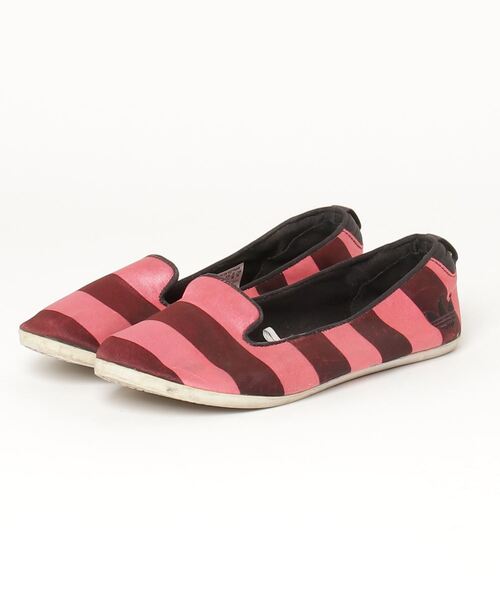ブランド古着 ボーダー柄フラットパンプス パンプス Adidas アディダス のファッション通販 Zozoused