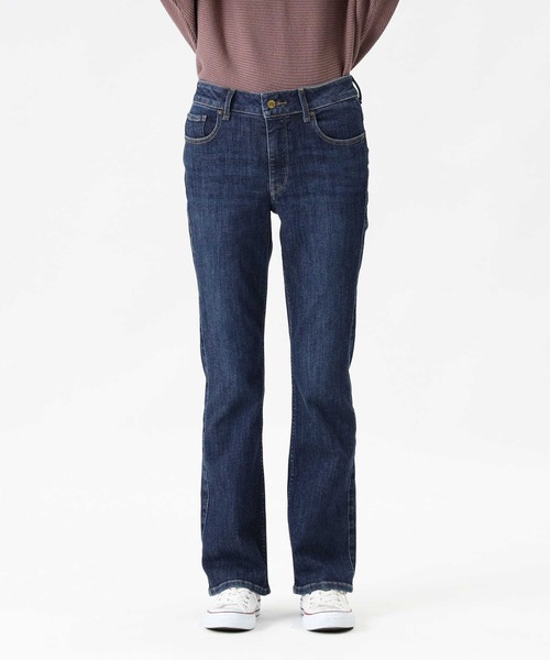 Right-on（ライトオン）の「【Mrs.Jeana】コンフォートストレッチブーツカットデニムパンツ（デニムパンツ・レディース・ダークインディゴブルー・27/28/31/29/30）」の14枚目の写真