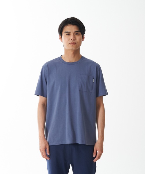 OUTDOOR PRODUCTS(アウトドアプロダクツ)の「【OUTDOOR PRODUCTS/アウトドアプロダクツ】触れるとヒンヤリする接触冷感UVカットTシャツ(Tシャツ/カットソー・メンズ・ブルー系その他/カーキ/ホワイト/ブラック・MEDIUM/LARGE/X-LARGE)」の5枚目の写真