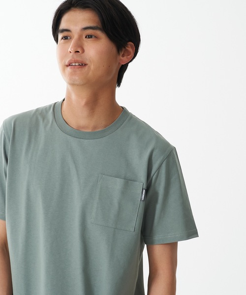 OUTDOOR PRODUCTS(アウトドアプロダクツ)の「【OUTDOOR PRODUCTS/アウトドアプロダクツ】触れるとヒンヤリする接触冷感UVカットTシャツ(Tシャツ/カットソー・メンズ・ブルー系その他/カーキ/ホワイト/ブラック・MEDIUM/LARGE/X-LARGE)」の10枚目の写真