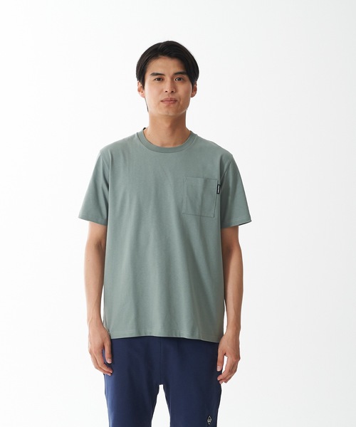 OUTDOOR PRODUCTS(アウトドアプロダクツ)の「【OUTDOOR PRODUCTS/アウトドアプロダクツ】触れるとヒンヤリする接触冷感UVカットTシャツ(Tシャツ/カットソー・メンズ・ブルー系その他/カーキ/ホワイト/ブラック・MEDIUM/LARGE/X-LARGE)」の18枚目の写真