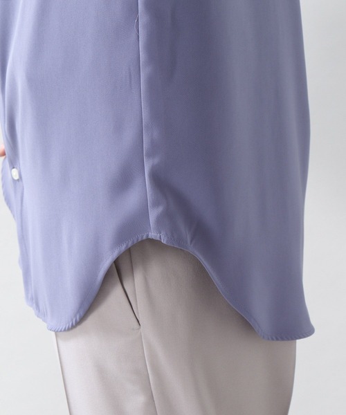 RAGEBLUE（レイジブルー）の「ラグイージー/クレリックシャツ/957085（シャツ/ブラウス・メンズ・オフホワイト/ベージュ/ブルー系その他/ベージュ系その他2/ホワイト系その他3/パープル/ベージュ系その他3・MEDIUM/LARGE）」の19枚目の写真