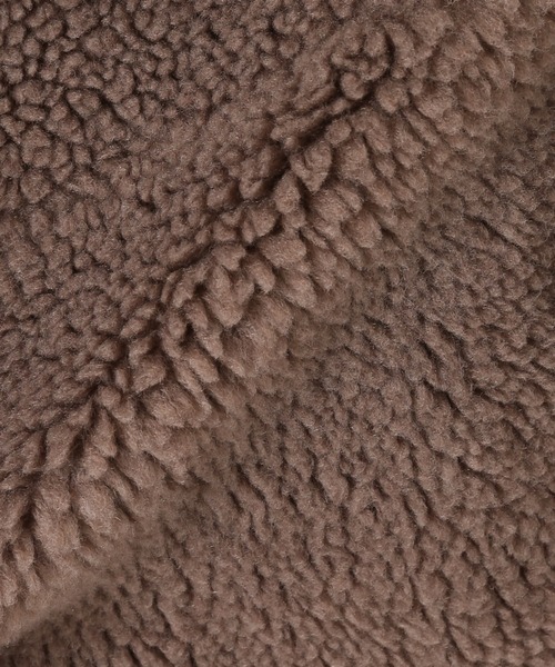 JOURNAL STANDARD relume(ジャーナルスタンダード レリューム)の「ウォッシャブルボアマフラー付きブルゾン◆(ブルゾン・レディース・グレー/ブラウン/ナチュラル・FREE)」の20枚目の写真