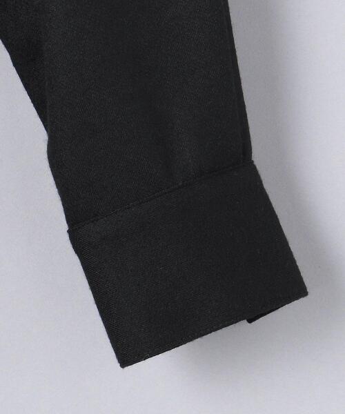 UNITED ARROWS（ユナイテッドアローズ）の「＜UNITED ARROWS＞W/N フリル スタンドカラー ワンピース G（ワンピース・レディース・オフホワイト/ブラック・FREE）」の12枚目の写真