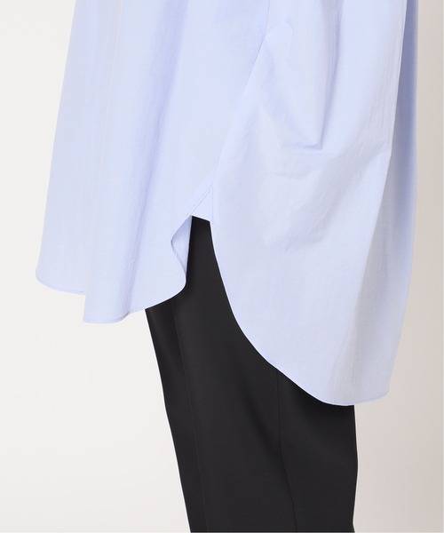 VERMEIL par iena(ヴェルメイユパーイエナ)の「ペーパーライトタフタブラウス◆(シャツ/ブラウス・レディース・ホワイト/ブラック/サックスブルー・FREE)」の9枚目の写真