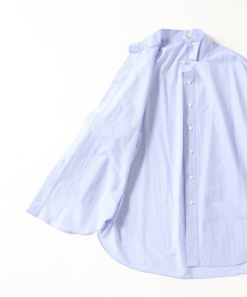 VERMEIL par iena(ヴェルメイユパーイエナ)の「ペーパーライトタフタブラウス◆(シャツ/ブラウス・レディース・ホワイト/ブラック/サックスブルー・FREE)」の21枚目の写真
