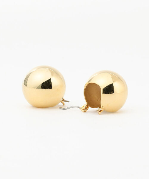 B:MING by BEAMS（ビーミングバイビームス）の「B:MING by BEAMS / ボール メタル ピアス（ピアス（両耳用）・レディース・シルバー/ゴールド・ONE SIZE）」の3枚目の写真