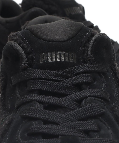 PUMA（プーマ）の「PUMA × atmos pink PULSAR WEDGE BOA WOMENS  / プーマ パルサー ウェッジ ボア ウィメンズ アトモス ピンク 【SP】（スニーカー・レディース・ブラック・24.5cm/22.5cm/23.0cm/25.0cm/23.5cm/24.0cm）」の14枚目の写真