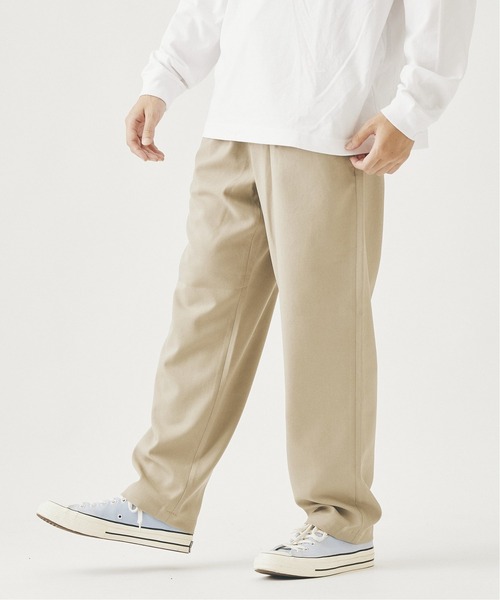 JOURNAL STANDARD（ジャーナルスタンダード）の「TUMUGITO ブッチャーイージー パンツ（スラックス・メンズ・ベージュ系その他2/ベージュ/ブラウン/ブラック/ベージュ系その他・LARGE/SMALL/MEDIUM）」の4枚目の写真