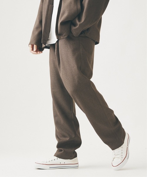 JOURNAL STANDARD（ジャーナルスタンダード）の「TUMUGITO ブッチャーイージー パンツ（スラックス・メンズ・ベージュ系その他2/ベージュ/ブラウン/ブラック/ベージュ系その他・LARGE/SMALL/MEDIUM）」の2枚目の写真