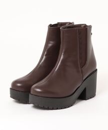 axes femme | バックジップサイドゴアブーツ(ブーツ)