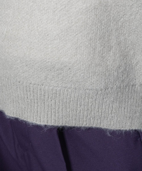 HARE（ハレ）の「モヘアニットプルオーバー(HARE)（ニット/セーター・メンズ・ブラック/グレー/ブルー/グリーン・SMALL/MEDIUM）」の13枚目の写真